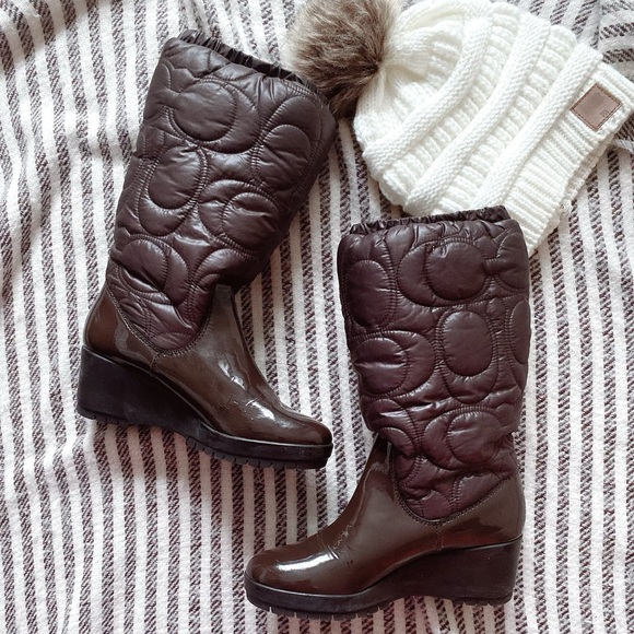 Coach Cantina puffer boots - Picture 6 of 10